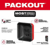 Black PACKOUT magnetic bin designed as a versatile and durable modular storage system for tools.