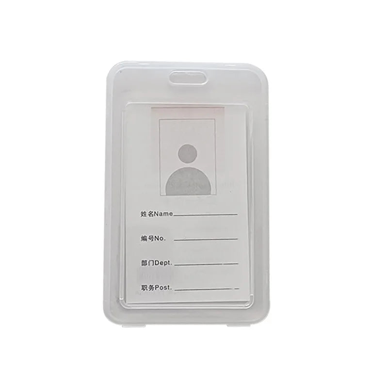Slim ID Badge Holder with Lanyard