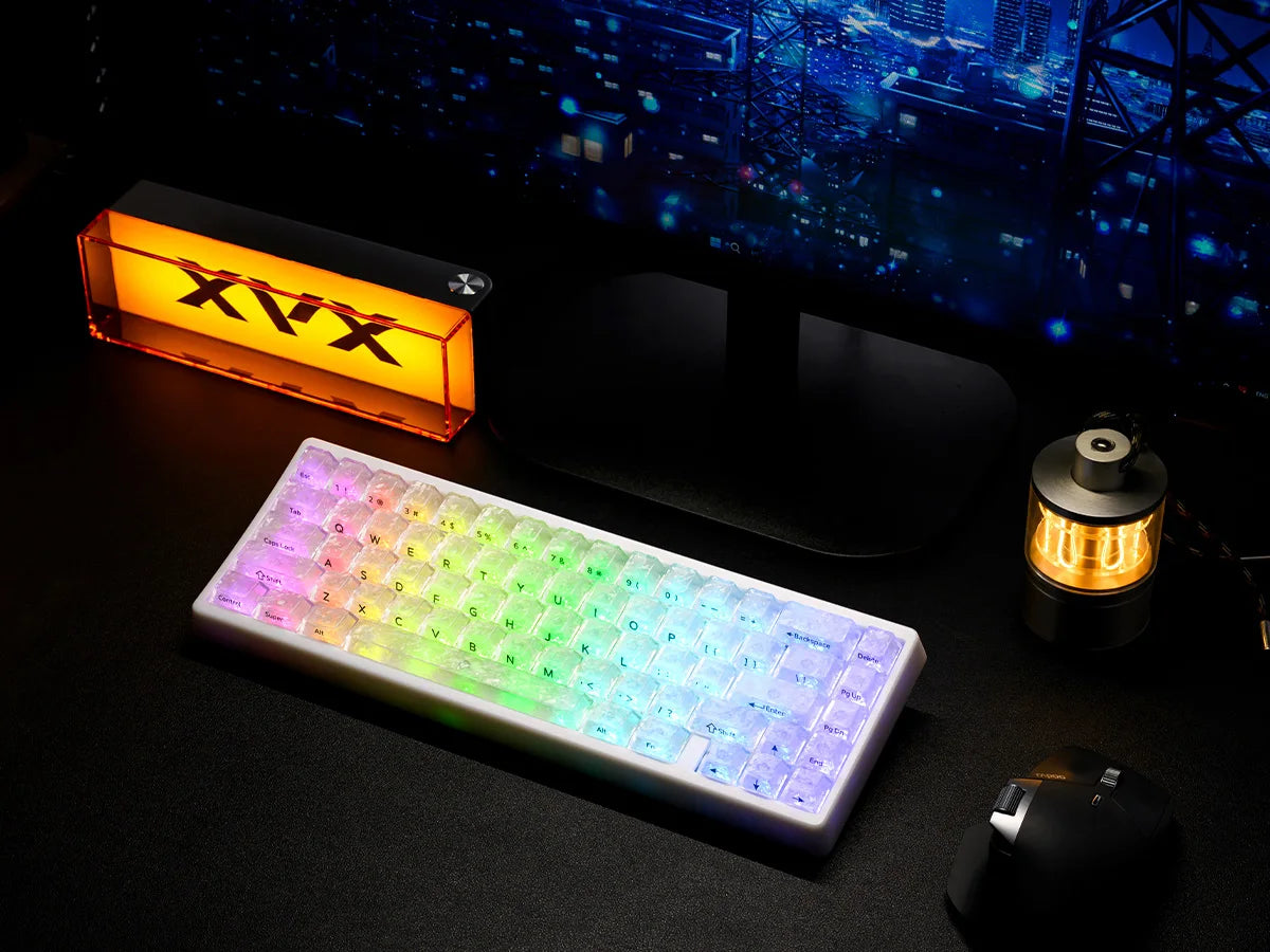 JadeStone 67-Key Wireless Mechanical Keyboard with IMD-Tech Keycaps