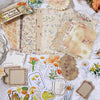 Vintage Scrapbooking Paper Stickers