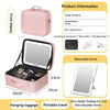 Illuminated LED Makeup Case with Mirror
