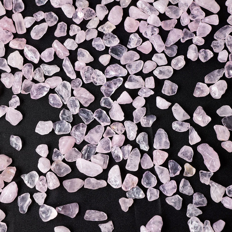 Natural Rose Quartz Crystal Gravel