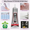 Premium Clear Jewelry Glue for Stones, Gems & Repairs