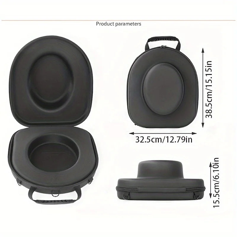 EVA Hard Shell Hat Case with Waterproof Zipper