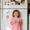 Magnetic Dress-Up Doll Set with Stand