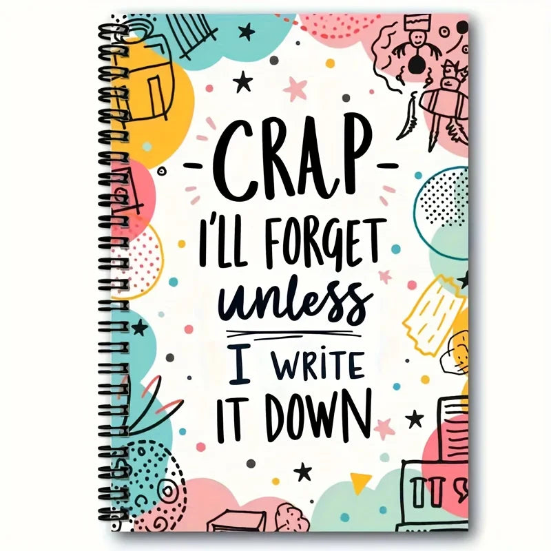 Inspirational Spiral Notebooks with Vivid Cover Design