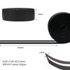 Roll of black silica gel handlebar tape with a 30mm thickness and a length of 2145mm