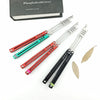 Balisong Training Knife with 440C Blade and Aluminum Alloy Handles