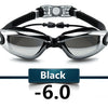 Gafas de natación graduadas antigolpes
