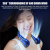 Bladeless Neck Fan with Digital Display