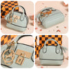 Mini Leather-Look Coin Purse with Keychain