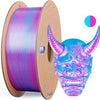 Dual & Tri-Color Silk PLA Filament for 3D Printing