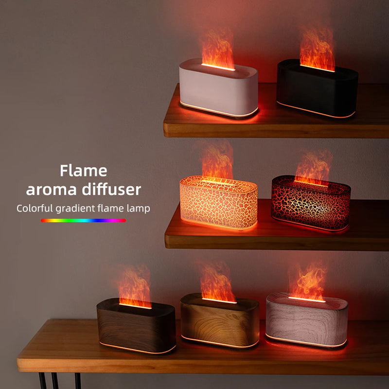 Flame Effect Essential Oil Diffuser