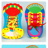 Shoelace Tying Practice Board for Kids – Learn to Tie Laces