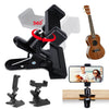 Adjustable Multi-Angle Guitar & Cell Phone Mount