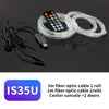 3m fiber optic cable 1 roll and 1m fiber optic cable 2 rolls for center console and 2 doors