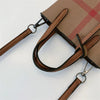 Vintage Plaid Crossbody Bag with Detachable Strap