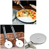 Stainless Steel Pizza Cutter with Finger Guard