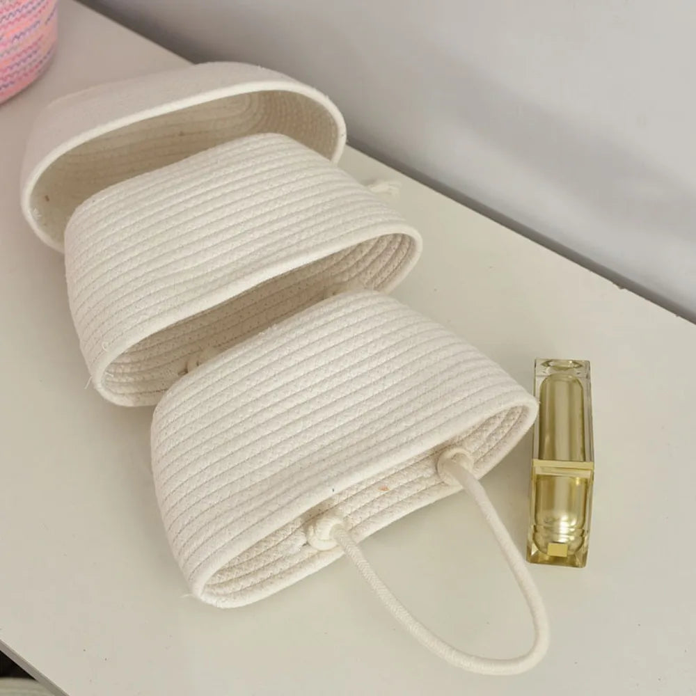 Handwoven 3-Tier Hanging Storage Basket