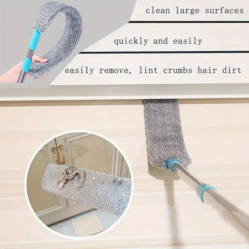 360° Microfiber Duster with Extendable Pole