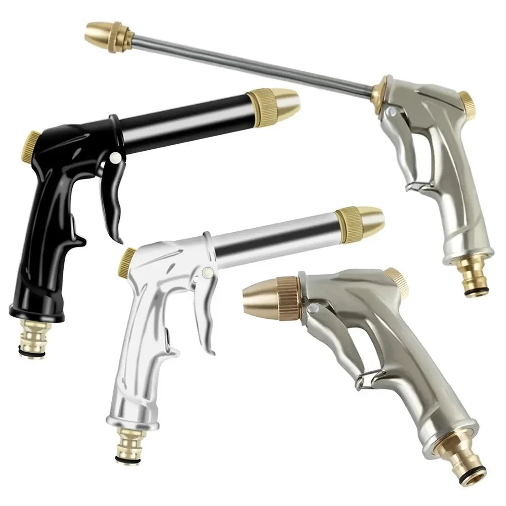 Adjustable High-Pressure Water Spray Gun for Car Washing and Gardening