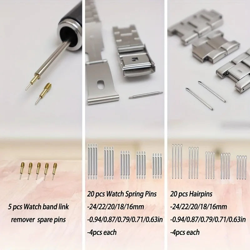 Watch Link Removal Tool Kit with Pin Remover