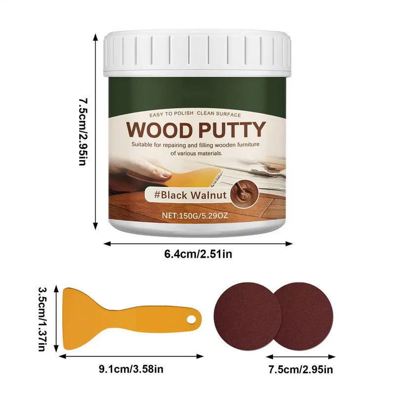 Exterior Wood Filler & Putty Kit
