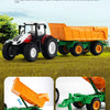 Remote-Controlled Farm Tractor Toy with Realistic Engineering Details