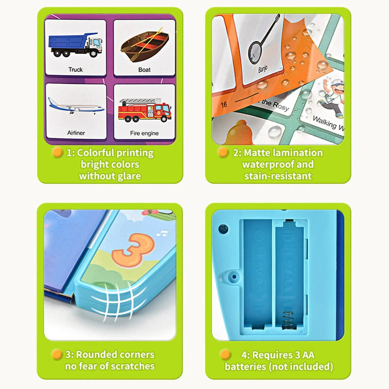 Interactive Early Learning Audio Book for Toddlers
