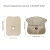 Light beige quilted leak-proof baby seat pad for strollers and car seats