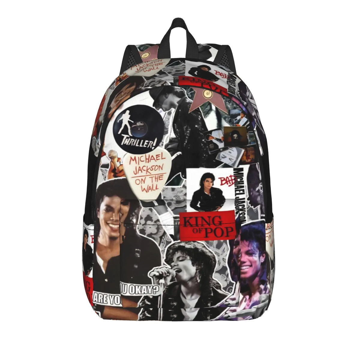 Musical Icon Tribute Backpack for Everyday Use