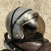 Heavy-Duty Motorcycle Luggage Strap with Elastic Helmet Net