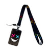 Retro Tape Design Lanyard with Card Holder
