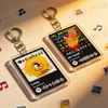 Radiohead Music Keychain Set with Song-Inspired Designs