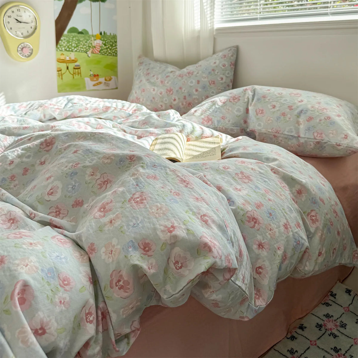 Ultra-Soft Microfiber Duvet Cover Set with Pillowcases