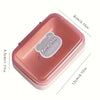 Dustproof Drainage Soap Dish with Lid