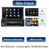 7-Inch Retractable Wireless CarPlay & Android Auto Head Unit