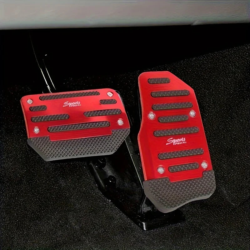 Aluminum Alloy Anti-Slip Pedal Set for Manual Transmission Vehicles