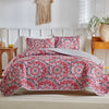 Quilted Bedspread Set with Matching Pillowcases