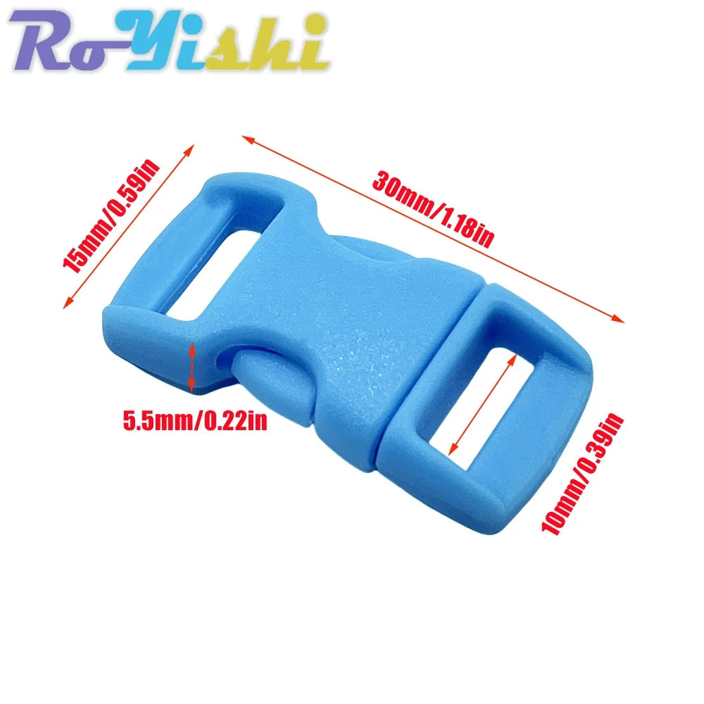Plastic Side-Release Buckles for Paracord Bracelet Projects