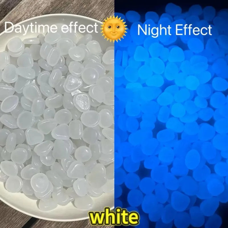 Guijarros Brillantes en la Oscuridad para Jardín