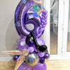 33-Piece K-Pop Music Theme Balloon Pillar Set for Party Decor