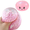 Gold Glitter Dumpling Squishy Stress Relief Toy