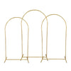 Elegant Gold Balloon Arch Frame & Backdrop Stand