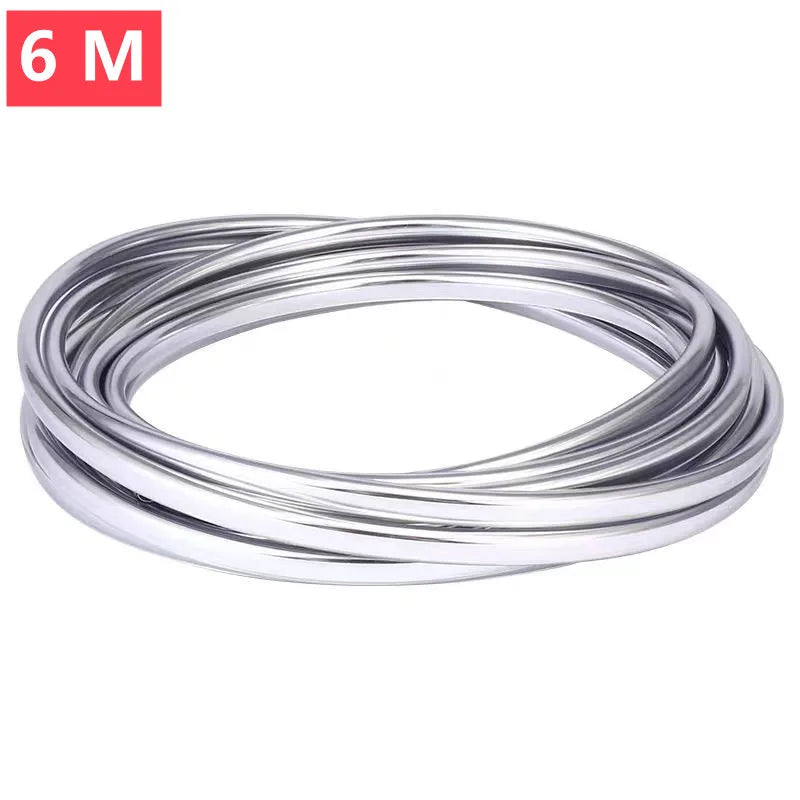 Chrome Car Door Edge Trim Molding Kit – Scratch & Impact Protection