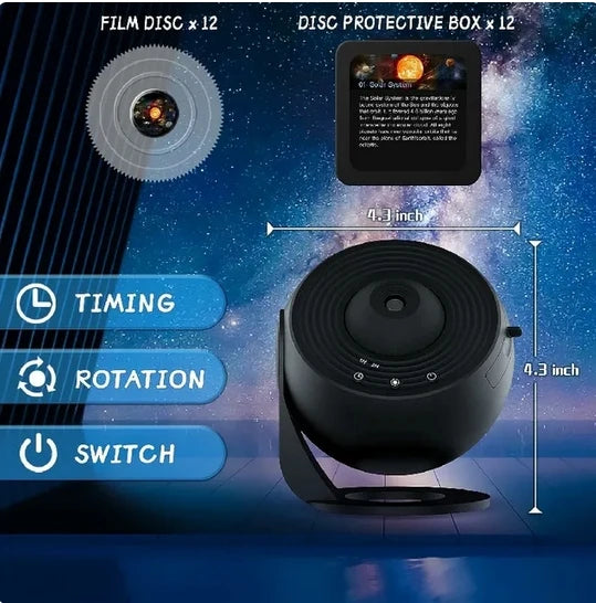 Galaxy Projector Night Light
