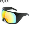 Oversized Shield Sunglasses
