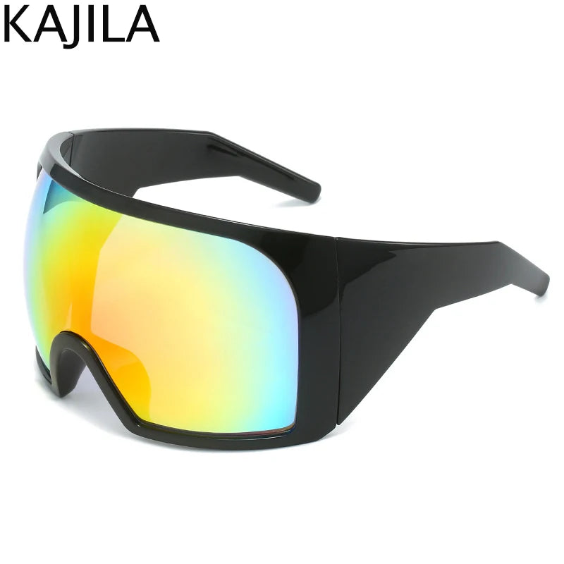 Oversized Shield Sunglasses