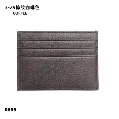 Genuine Leather Credit Card Holder – Slim ID & Card Case