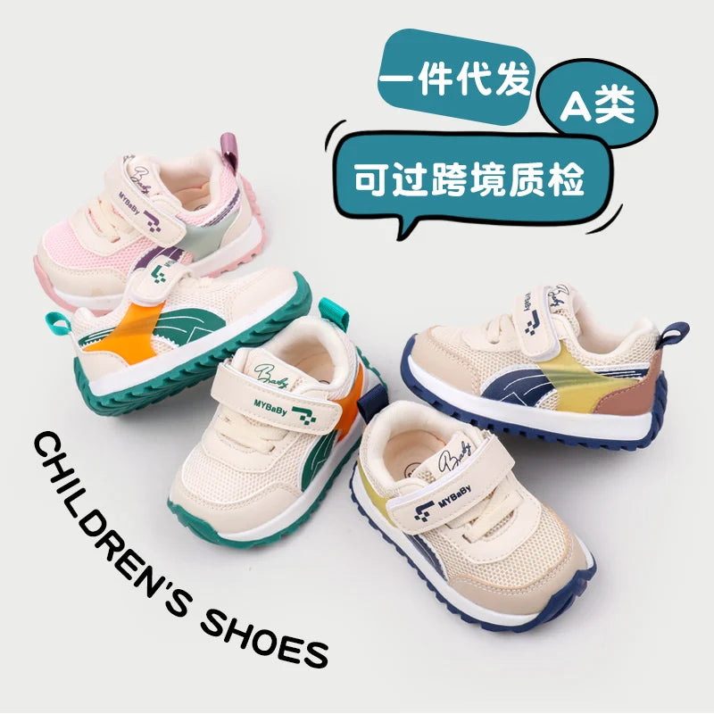 Breathable Anti-Slip Baby First Walking Shoes